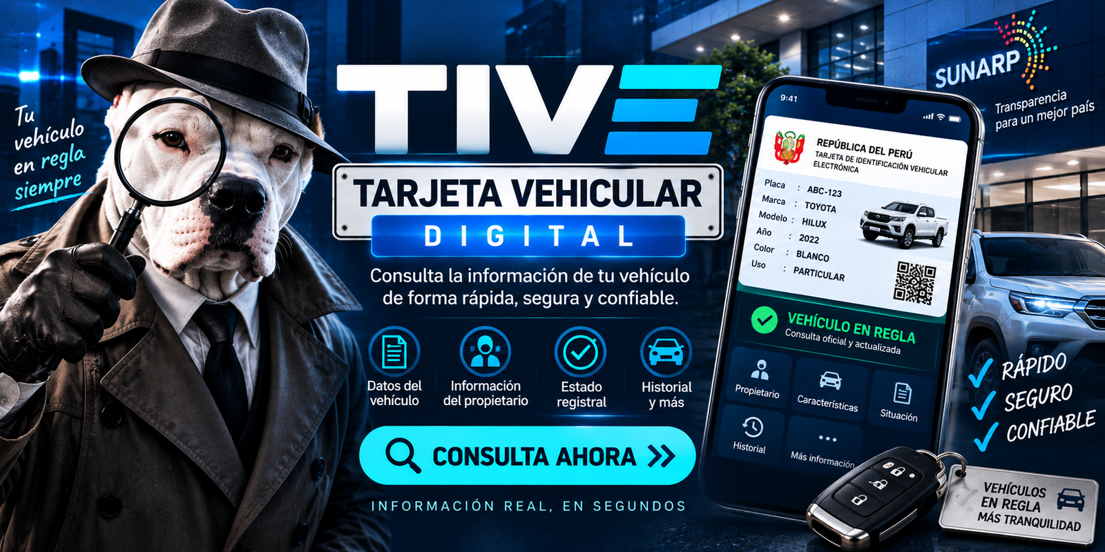 TIVE - TARJETA VEHICULAR DIGITAL